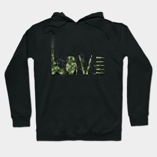 Love and War - Pixelated Hoodie